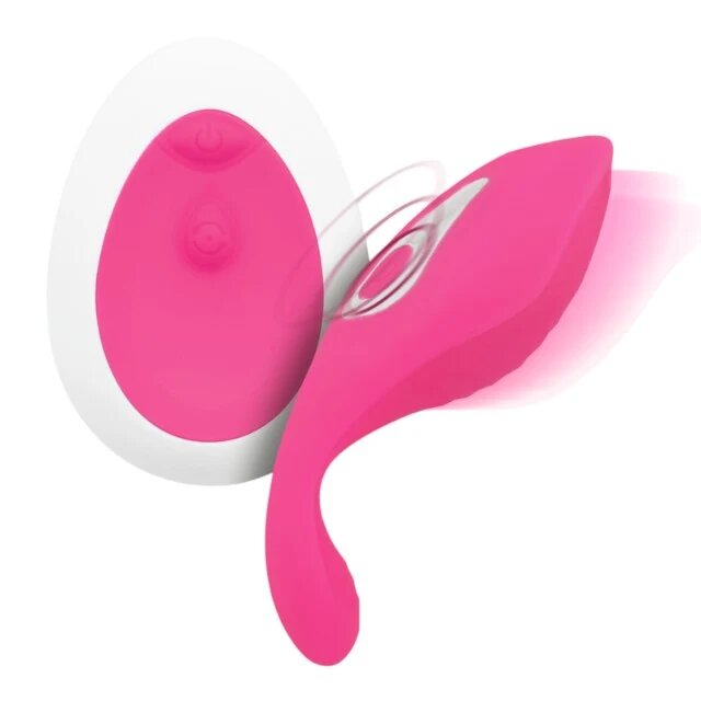 INTENSE Vibrator pentru chilot ROB pentru stimularea clitorisului control prin telecomandă cu 10 funcții de vibrație roz