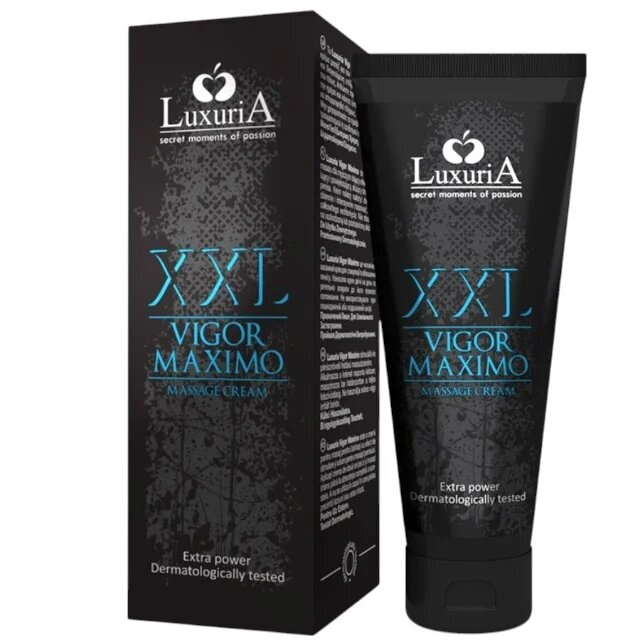 IntimateLine Crema LUXURIA - XXL Vigor Maximo stimuleaza elasticitatea pielii si ingrosarea penisului75 ml