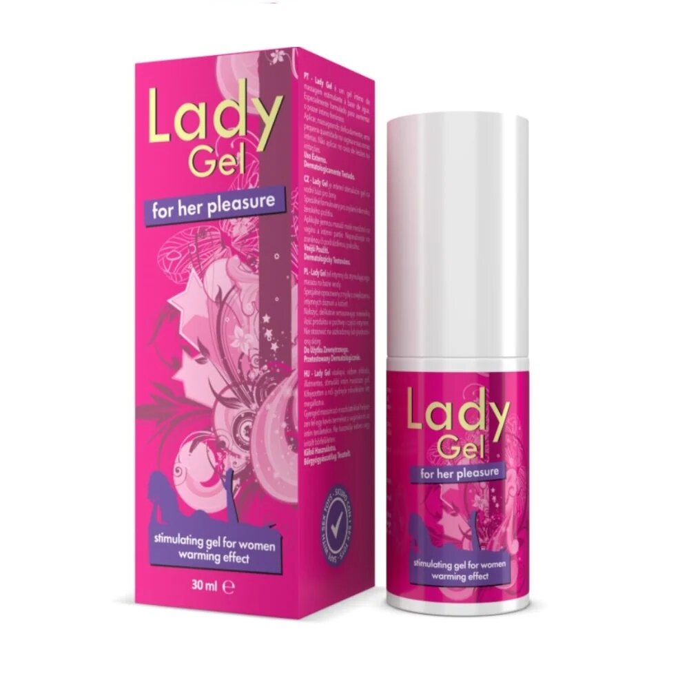 IntimateLine Gel Lady Gel pentru stimularea clitorisului cu efect de incalzire 30 ml