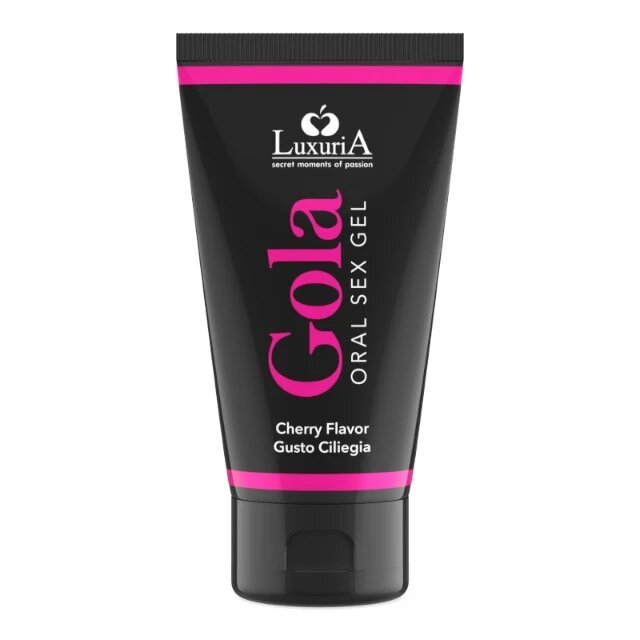 IntimateLine Gel pentru sex oral LUXURIA Gola Cherry pe bază de apă cu aromă naturală de cireșe 50 ml