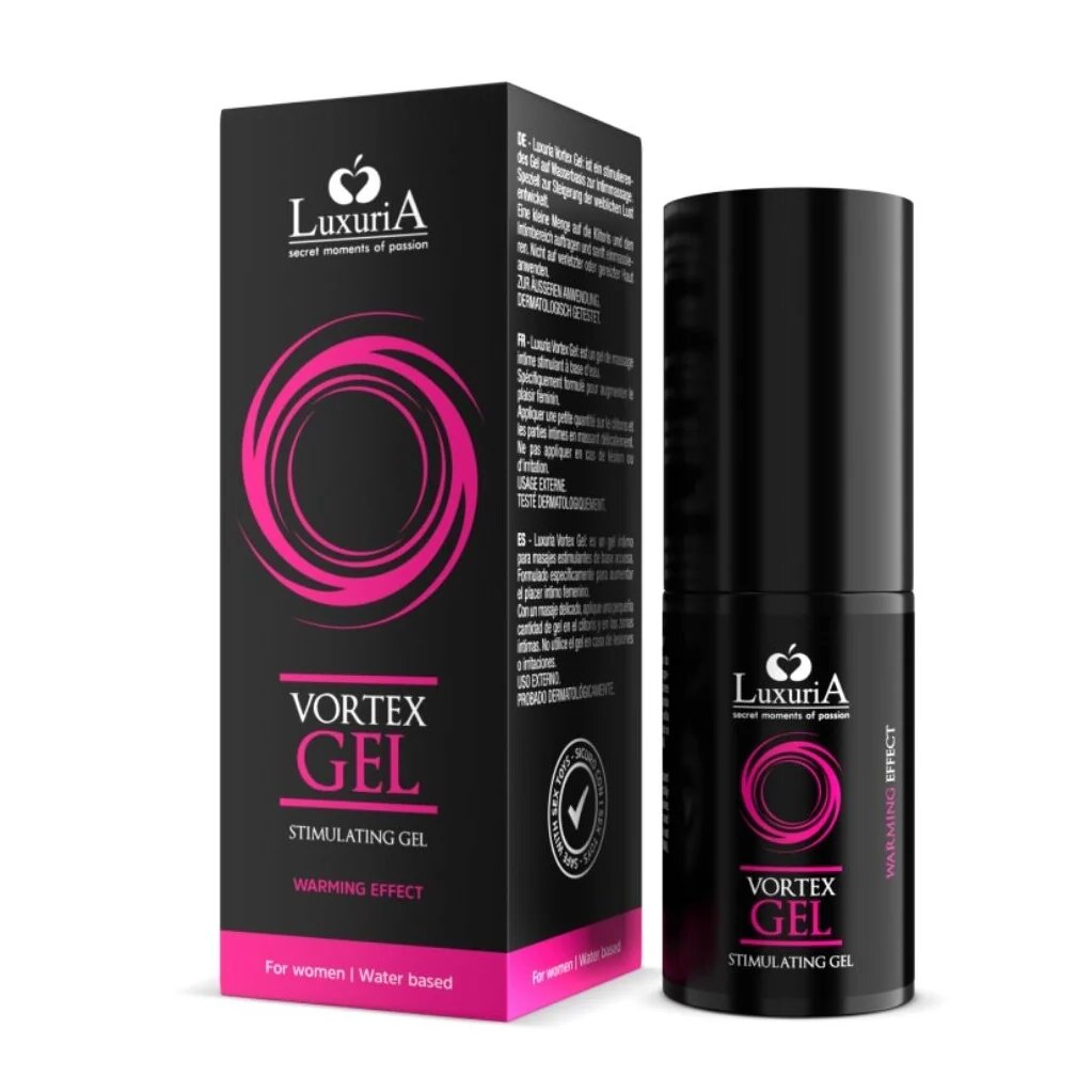 IntimateLine Gel Vortex pentru orgasme puternice si stimulare clitoris femei cu efect de incalzire 30 ml
