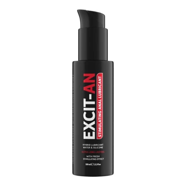 IntimateLine Lubrifiant anal EXCIT-AN formulă hibridă pe bază de apă și silicon cu efect de răcire 100 ml