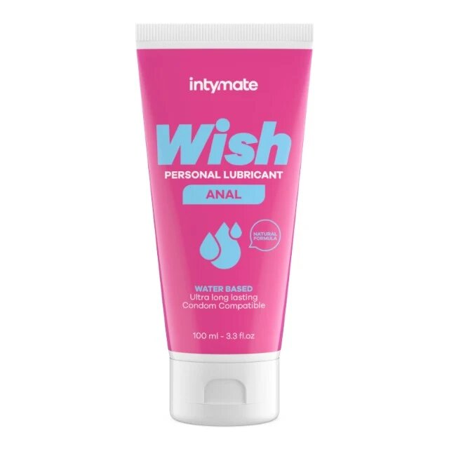IntimateLine Lubrifiant anal INTYMATE Wish Anal pe bază de apă cu efect de lungă durată potrivit pentru toate tipurile de piele 100 ml