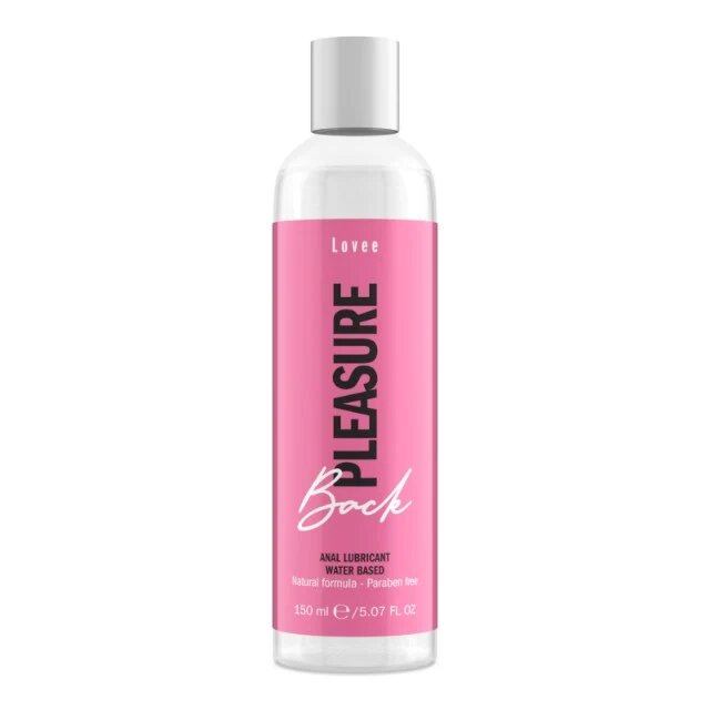 IntimateLine Lubrifiant anal LOVEE Back Pleasure pe bază de apă formulă naturală fără parabeni compatibil cu prezervative 150 ml