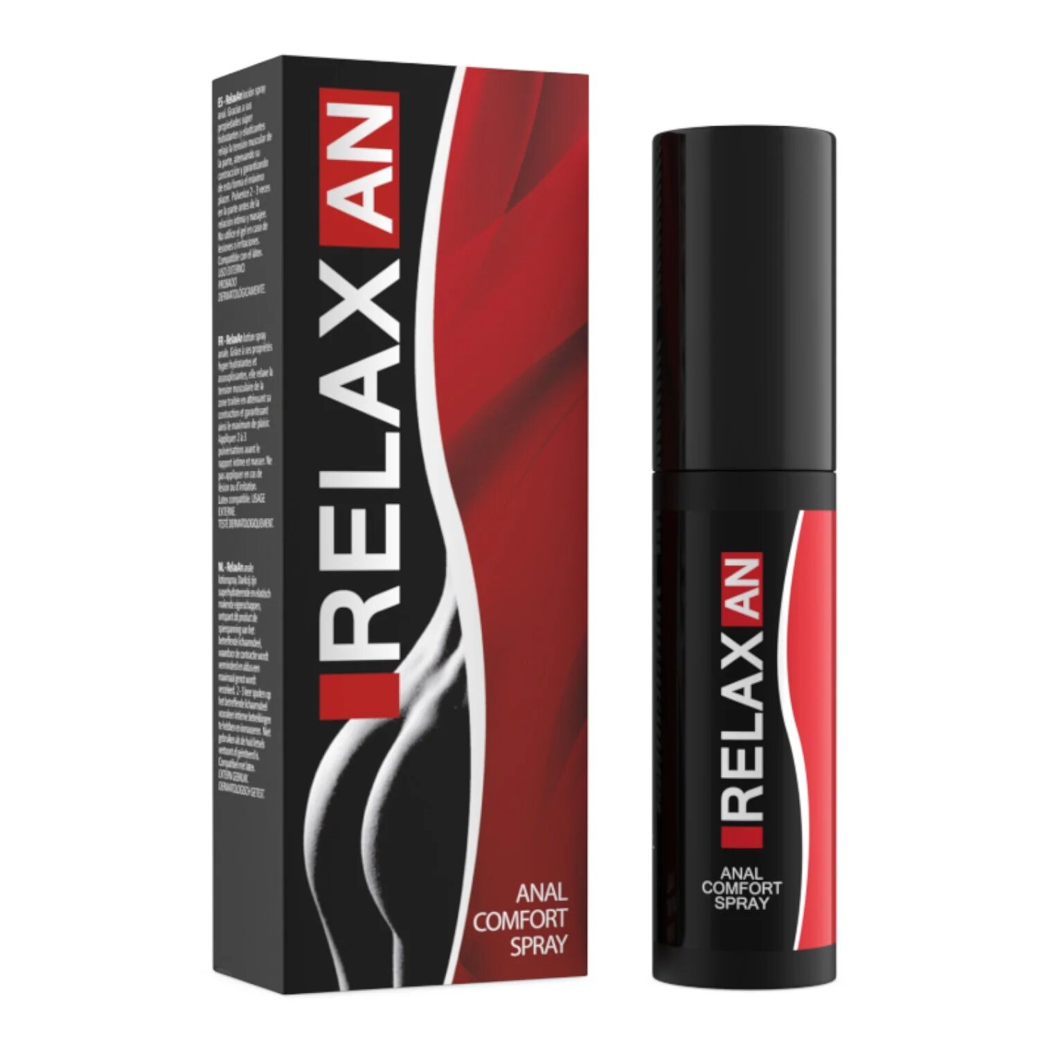 IntimateLine Lubrifiant anal pe bază de apă RELAXAN spray cu efect de relaxare anală testat dermatologic 20 ml
