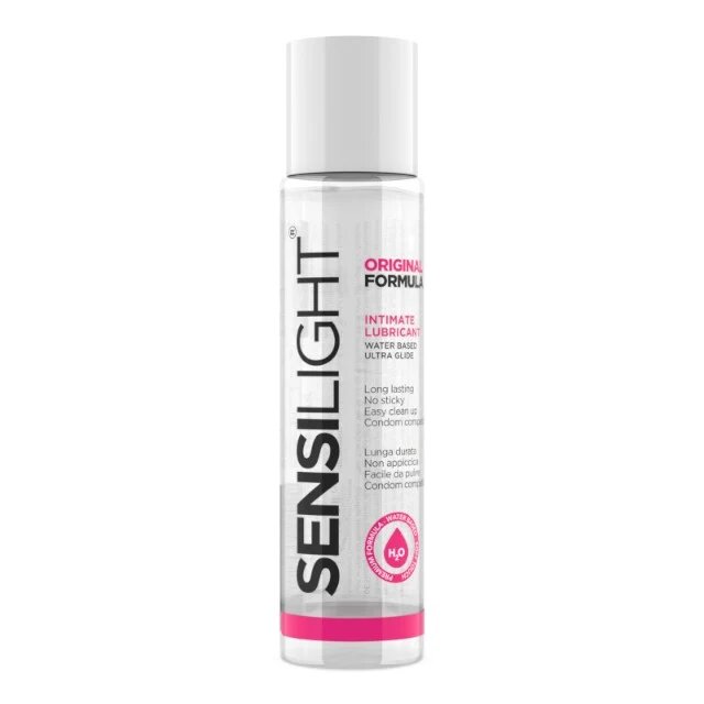 IntimateLine Lubrifiant SENSILIGHT Original Formula pe bază de apă cu efect de lungă durată compatibil cu prezervative 60 ml