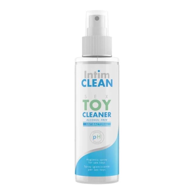 IntimateLine Spray IntimCLEAN Sex Toy Cleaner pentru curățarea și igienizarea jucăriilor sexuale fără alcool 100 ml