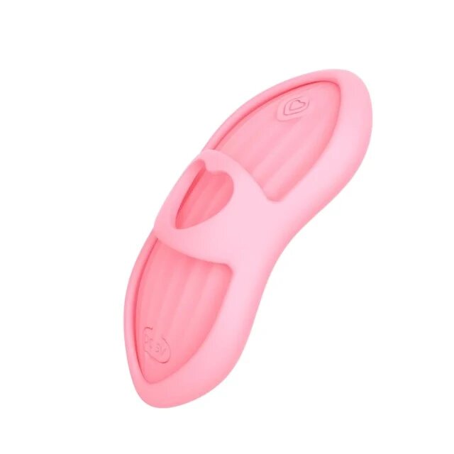 INTOYOU Vibrator pentru deget Laia Heated control prin aplicație sincronizare cu muzica funcție de încălzire rezistent la apă roz