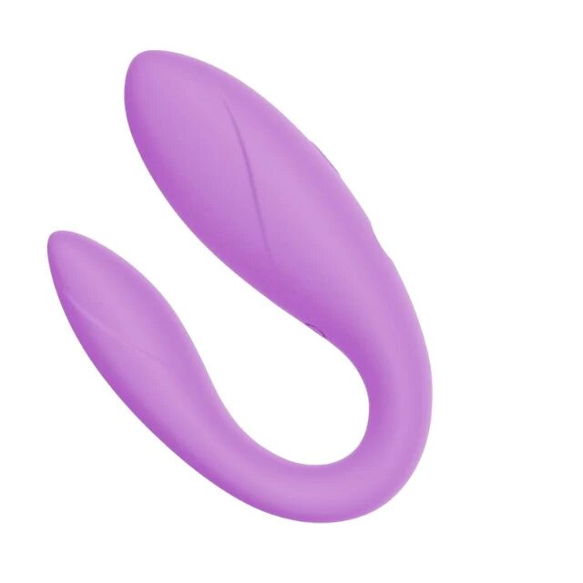 INTOYOU Vibrator stimulator APP - Couple control prin aplicatie flexibil mod vibratie unic 10 viteze de vibratie 9.2 cm x 3.3 cm mov