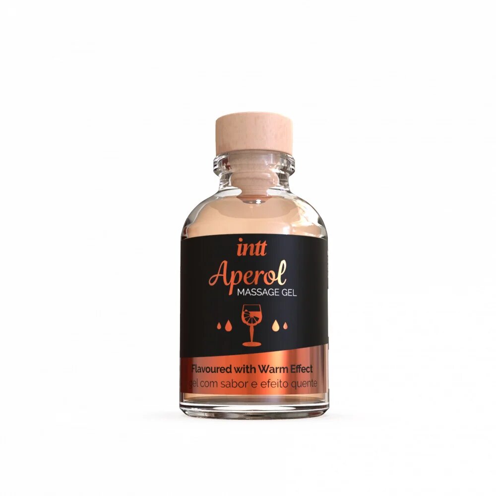 INTT Gel APEROL efect 4 in 1 - masaj erotic sex oral excitare si cresterea libidoului lubrifiant cu efect de incalzire 30 ml