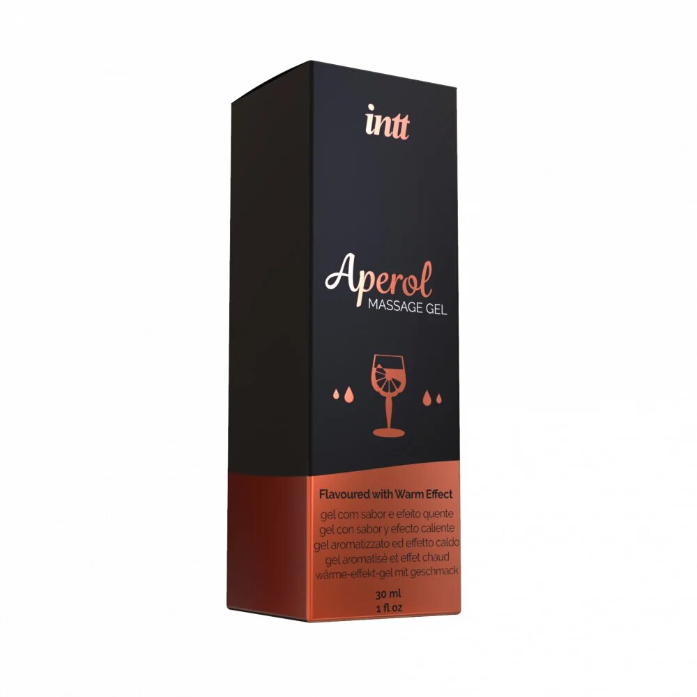 INTT Gel APEROL efect 4 in 1 - masaj erotic sex oral excitare si cresterea libidoului lubrifiant cu efect de incalzire 30 ml