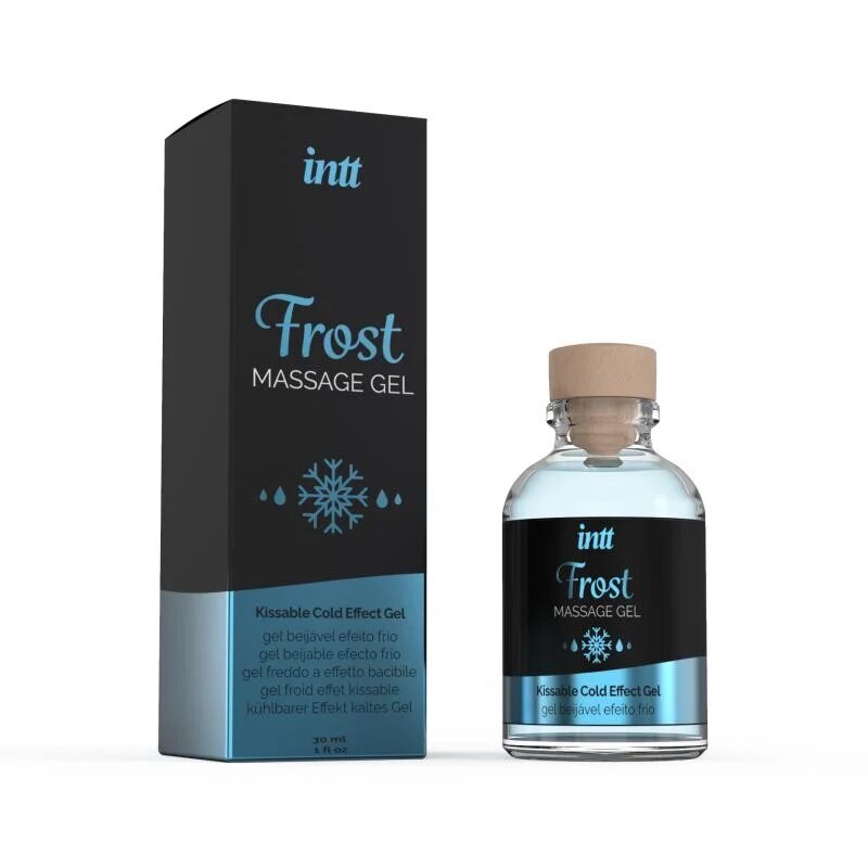 INTT Gel FROST efect 4 in 1 - masaj erotic sex oral excitare si cresterea libidoului lubrifiant cu efect de racire 30 ml