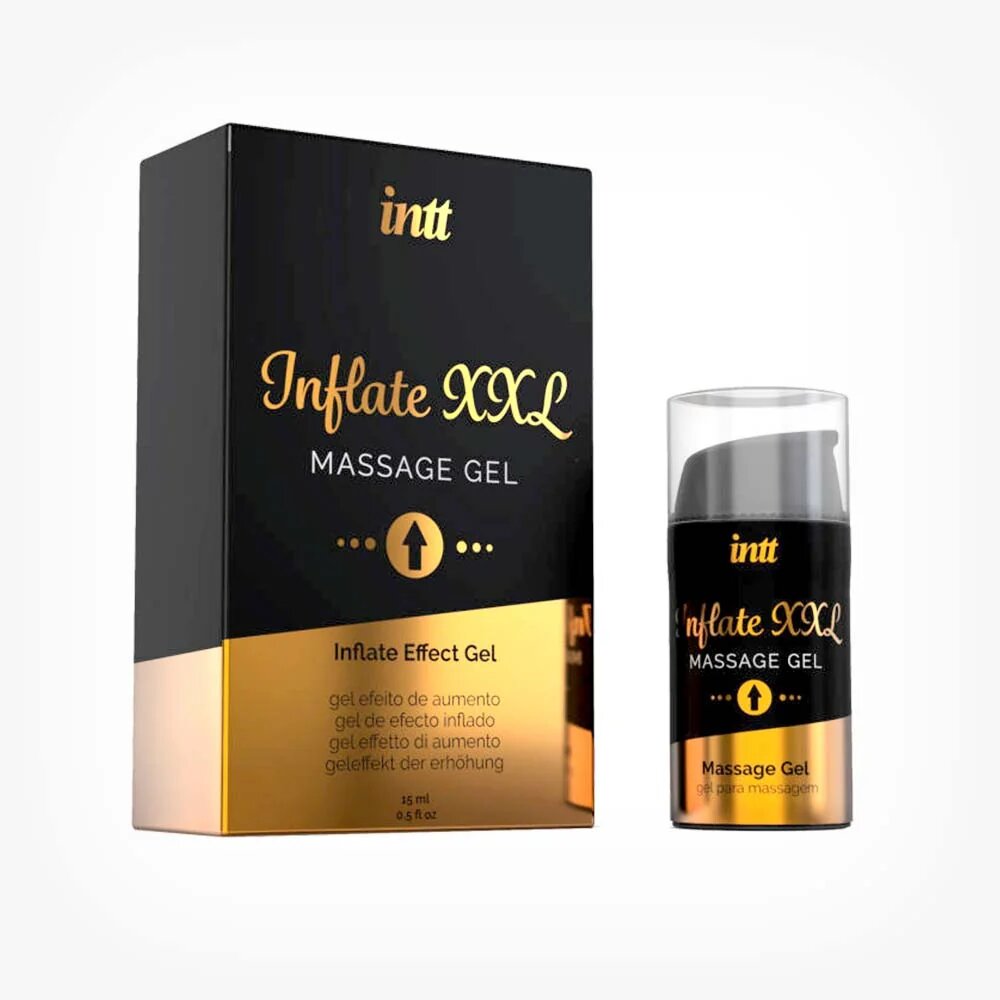 INTT Gel Inflate XXL pentru erectii puternice si marirea penisului 15 ml