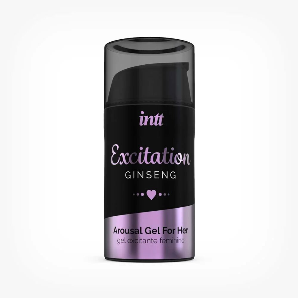 INTT Gel natural Excitation Ginseng pentru cresterea libidoului si orgasm intens femei 15 ml