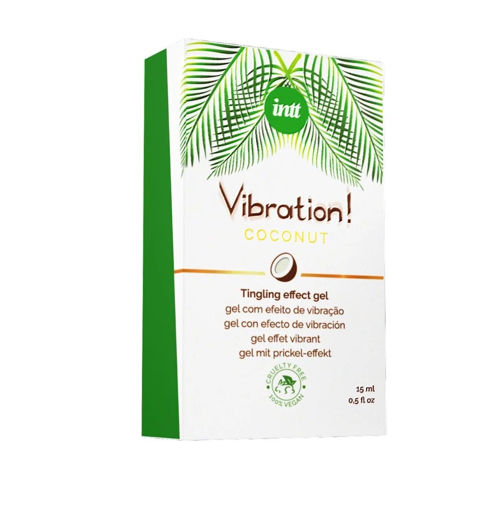 INTT Gel Vibration! Coconut pentru stimulare si excitare senzatie vibranta vegan Unisex 15 ml