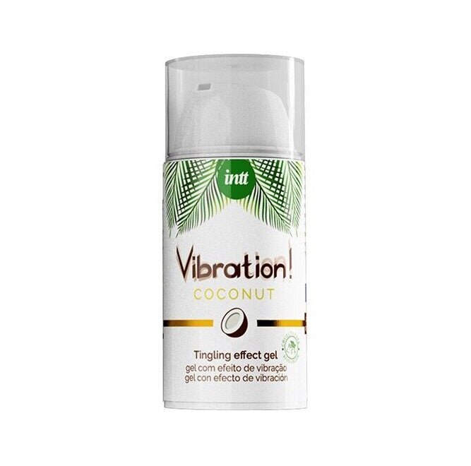 INTT Gel Vibration! Coconut pentru stimulare si excitare senzatie vibranta vegan Unisex 15 ml