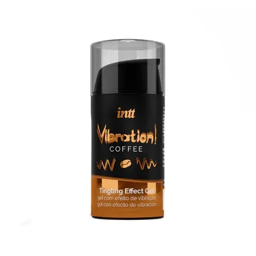 INTT Gel Vibration! Coffee pentru stimulare si excitare senzatie vibranta Unisex 15 ml