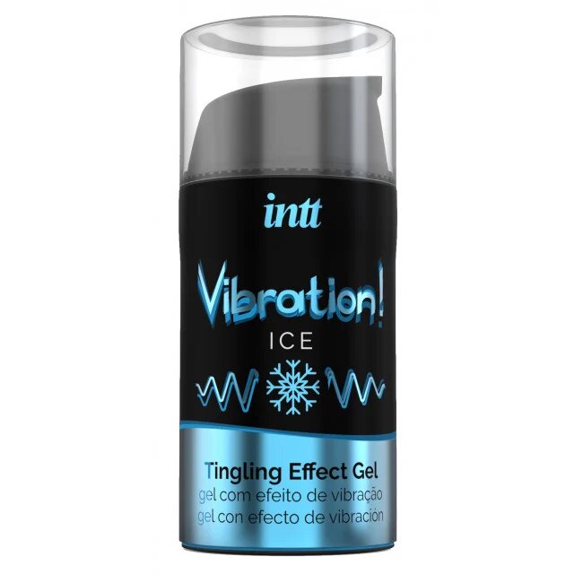 INTT Gel Vibration! Ice pentru stimulare si excitare cu efect de racire Unisex 15 ml