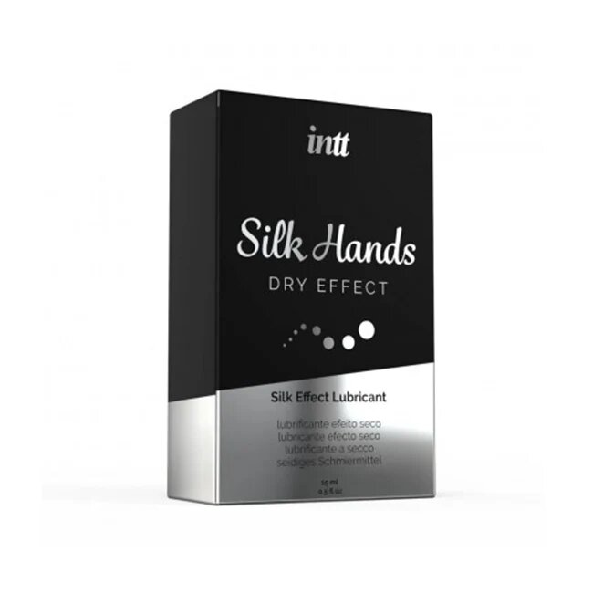 INTT Lubrifiant SILKY HANDS LUBRICANT pe baza de silicon 15 ml