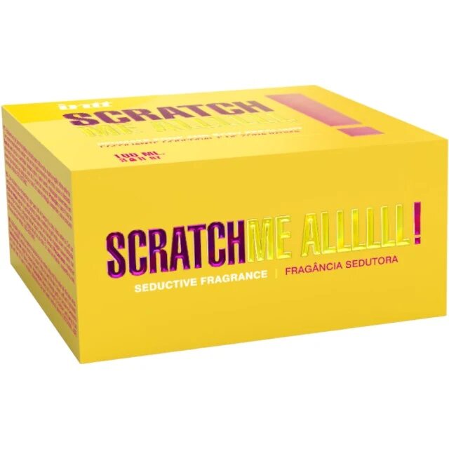 INTT Scrub Scratch Me ALLLLLL! gel exfoliant potrivit pentru pielea sensibilă testat dermatologic aromă seducătoare 100 ml