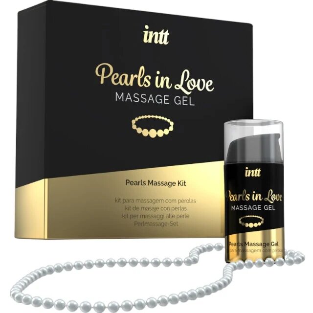INTT Set de masaj erotic - Pearls in Love 15 ml