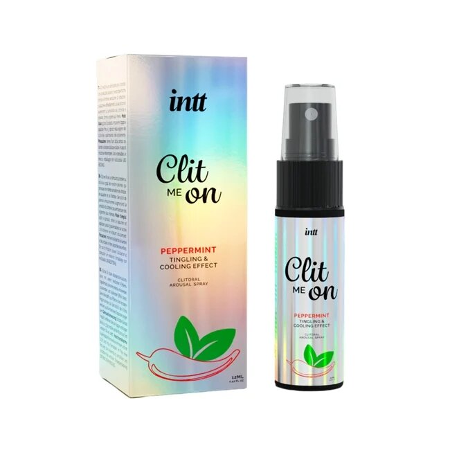 INTT Spray CLIT ME ON PEPERMINT stimulare clitoris si orgasm pentru femei 12 ml