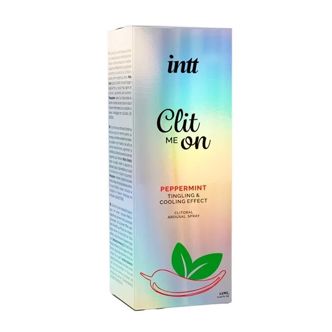 INTT Spray CLIT ME ON PEPERMINT stimulare clitoris si orgasm pentru femei 12 ml
