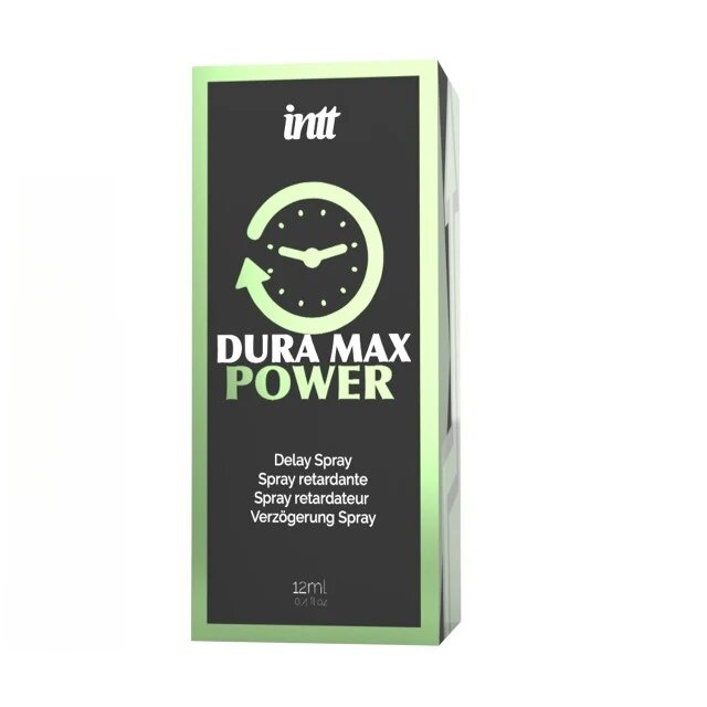 INTT Spray Dura Max Power Delay Spray pentru întârzierea ejaculării - 12 ml