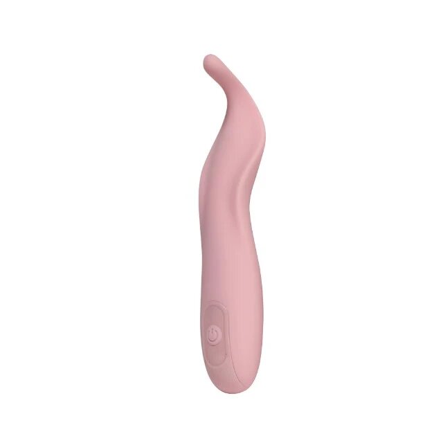 INTY TOYS Stimulator clitoris BLISS din silicon lichid cu 10 funcții de vibrații ultra-puternice rezistent la apă IPX6 roz