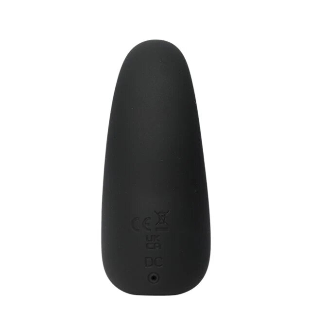 INTY TOYS Stimulator clitoris TICKLE din silicon lichid cu 10 funcții de vibrații ultra-puternice rezistent la apă IPX6 negru