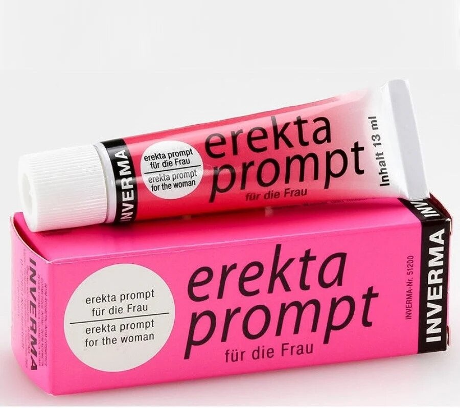 INVERMA Crema Erekta Prompt pentru stimulare clitoris si intensificare orgasm 13 ml
