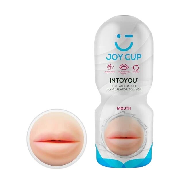 JOY CUP Masturbator manual Mouth Provocative simulare orală realistă material moale culoarea pielii