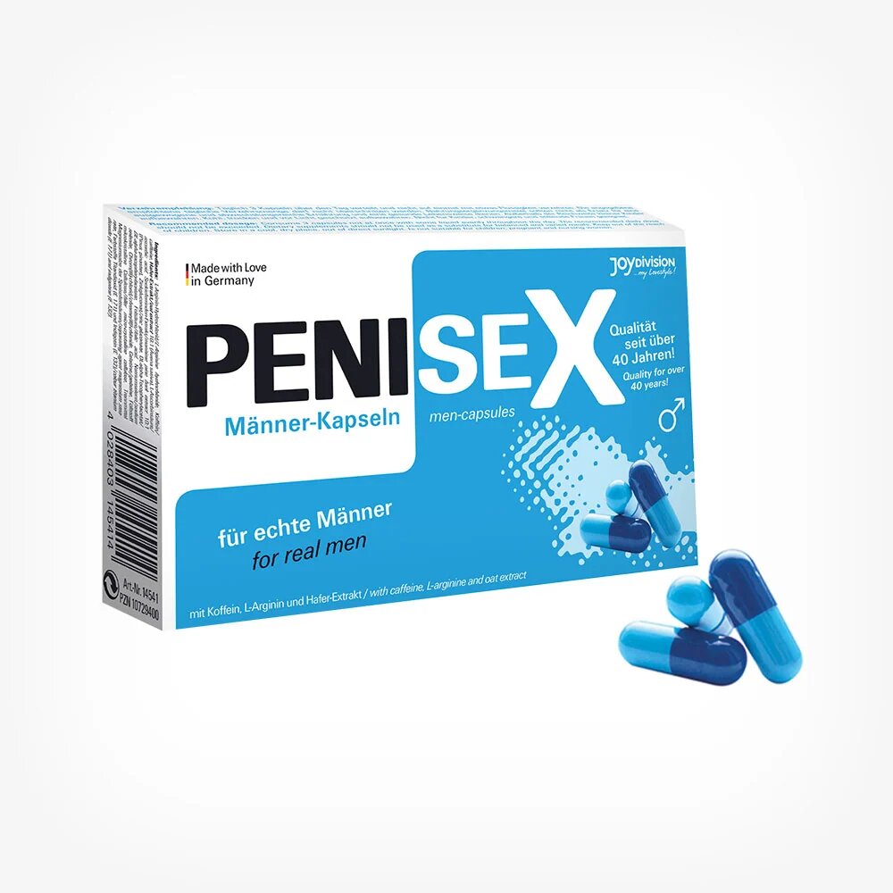 JOYDIVISION Capsule PENISEX pentru stimularea erectiei marirea penisului si imbunatatirea performantei sexuale 40 capsule