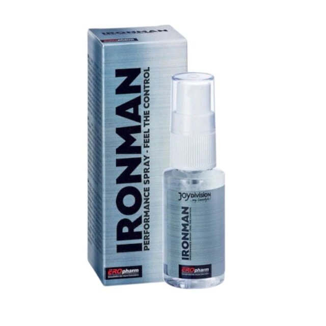 JOYDIVISION Spray Ironman Performance Spray pentru întârzierea ejaculării cu ginseng și bambus 30 ml