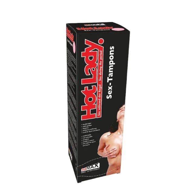 JOYDIVISION Tampoane interne - bureți menstruație Hot Lady Sex-Tampons 8 bucăți
