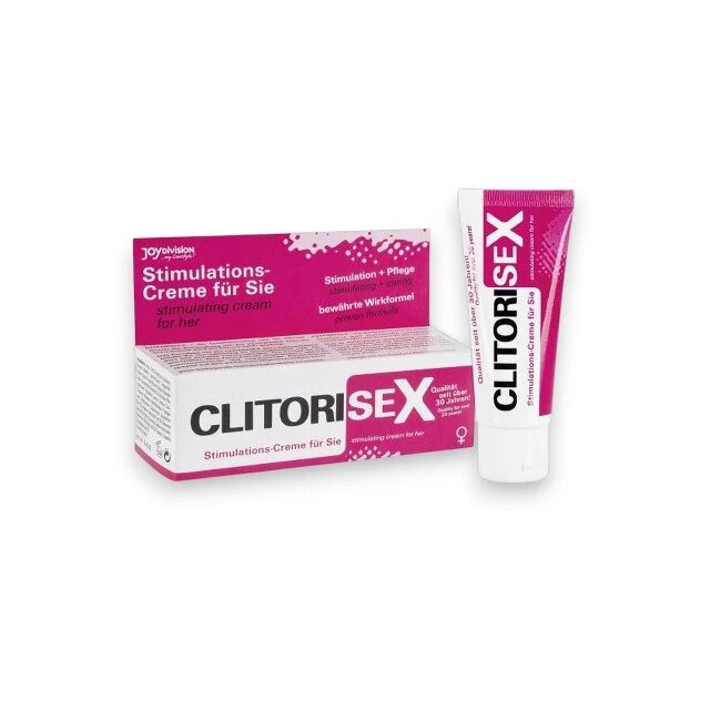JOYDIVISION Cremă JOY DIVISION Clitorisex pentru stimulare clitoris cu efect de încălzire și furnicături testată dermatologic 40 ml