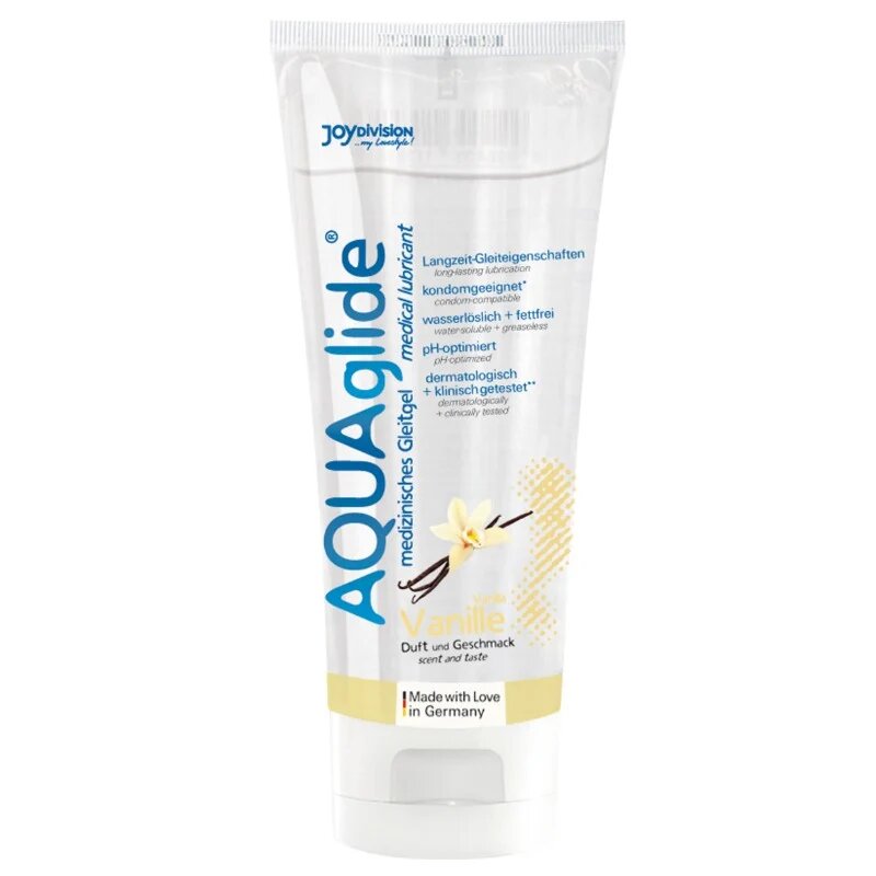 JOYDIVISION Lubrifiant Aquaglide Vanilla pe baza de apa cu aroma de vanilie 100 ml