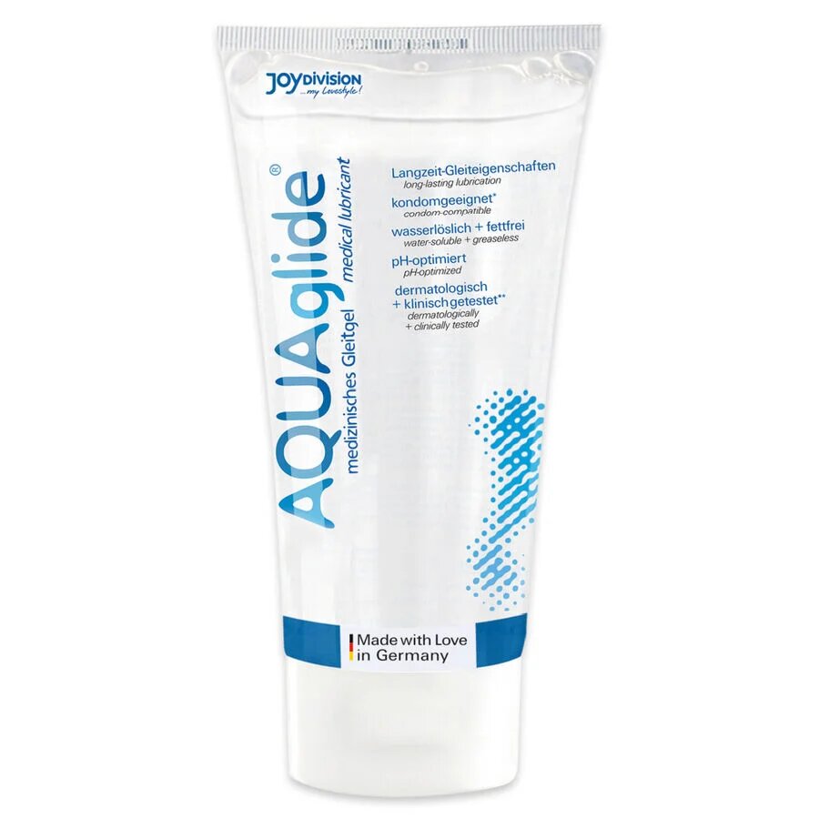 JOYDIVISION Lubrifiant gel premium AQUAglide Original pentru lubrifiere de lunga durata pe baza de apa 50 ml