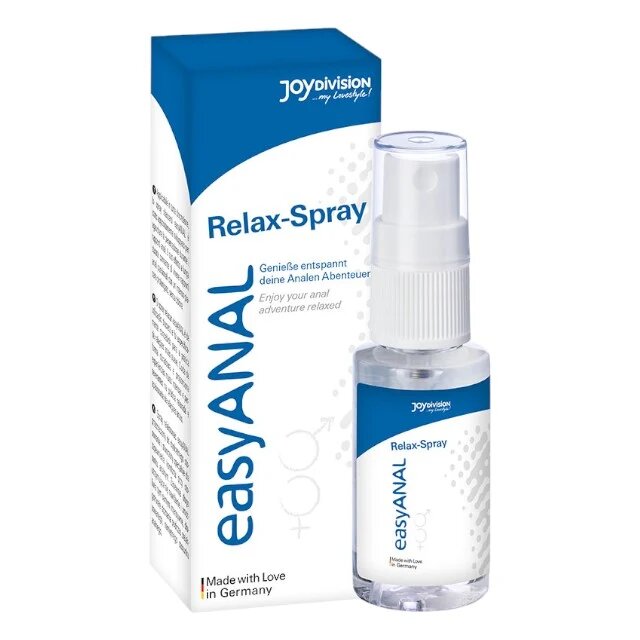 JOYDIVISION Spray pentru relaxare anală Easyanal cu extract de ginseng compatibil cu prezervative 30 ml