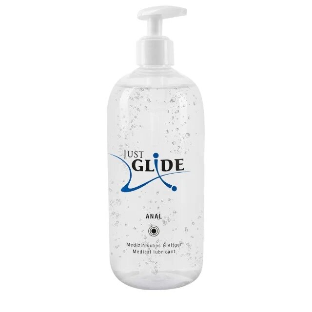 JUST GLIDE Gel lubrifiant Anal - pe baza de apa 500 ml