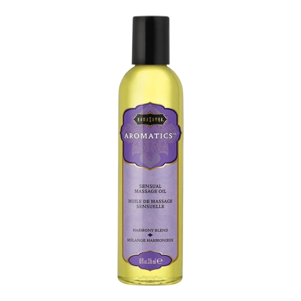 KAMASUTRA Ulei de masaj AROMATICS Harmony Blend cu aromă de rozmarin pin și lavandă 236 ml