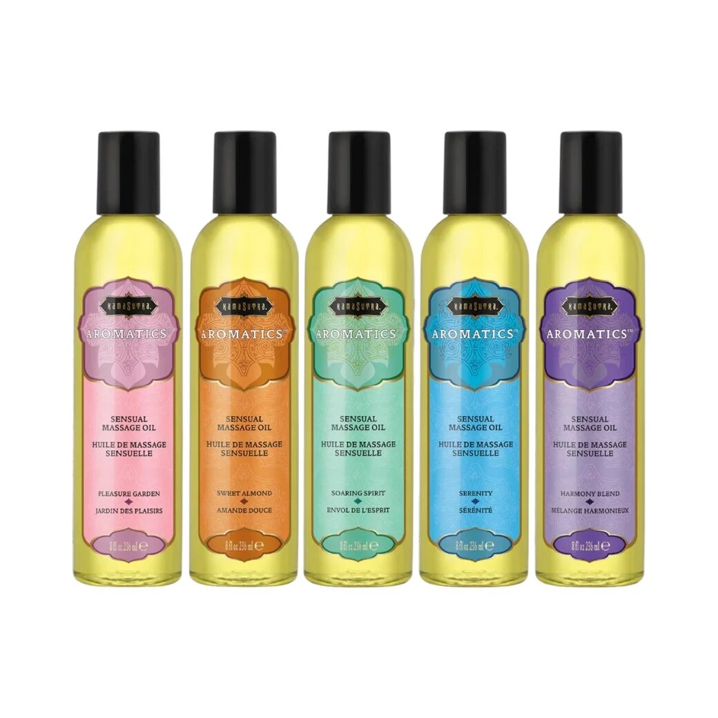 KAMASUTRA Ulei de masaj AROMATICS Sweet Almond cu aromă de migdale dulci 236 ml