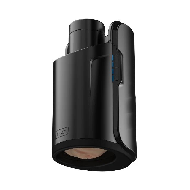 KIIROO Masturbator automat KEON compatibil cu inteligență artificială (AI) și realitate virtuală (VR) control prin aplicație negru