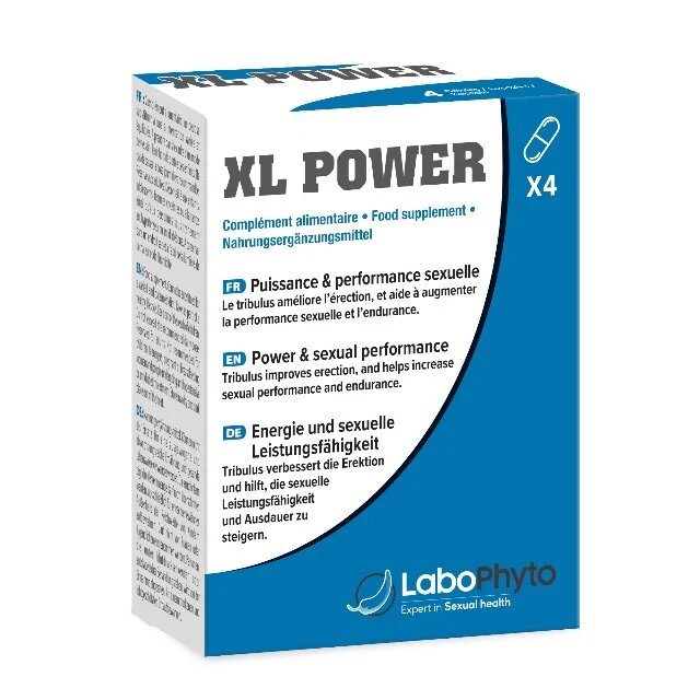 Labophyto Afrodisiac capsule XL POWER 4 în 1 erecție calitate spermă testosteron 4 capsule