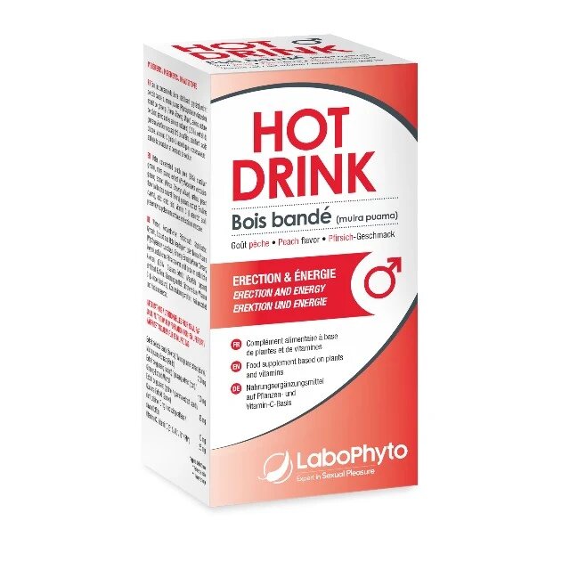 Labophyto Afrodisiac HOT DRINK Bois Bande Men pentru creșterea apetitului sexual al barbaților 250 ml