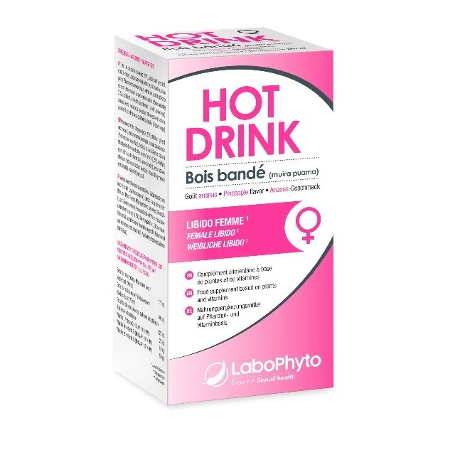 Labophyto Afrodisiac HOT DRINK Bois Bande Women pentru creșterea libidoului femeilor 250 ml