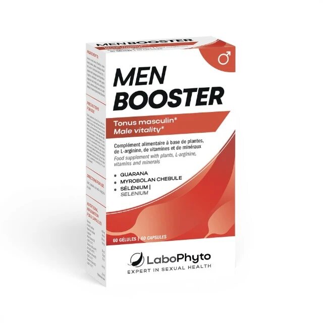 Labophyto Afrodisiac MEN BOOSTER pentru cresterea apetitului sexual si erectie 60 capsule