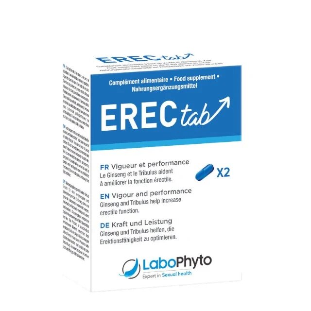 Labophyto Capsule ErectaB pentru erecție libidou și virilitate 2 capsule