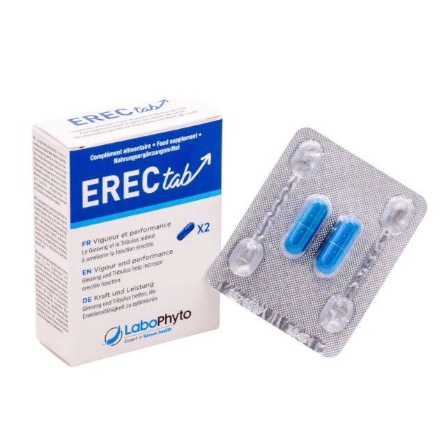 Labophyto Capsule ErectaB pentru erecție libidou și virilitate 2 capsule