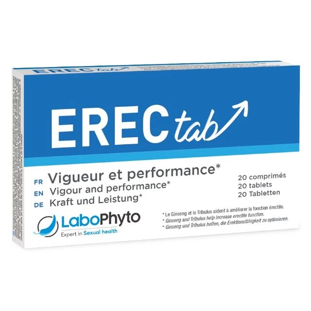 Labophyto Capsule ErecTab pentru erecție libidou și virilitate 20 capsule
